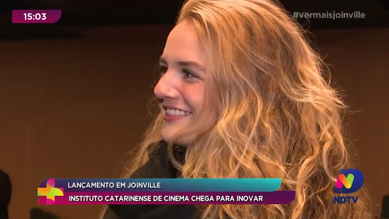 Lançamento em Joinville: instituto catarinense de cinema chega para inovar