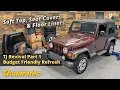TJ Revival Ep 1 - Budget-Friendly Refresh for Our 2004 Jeep Wrangler