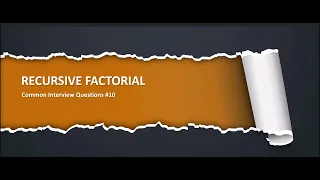 Factorial Recursive - C