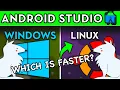 Linux vs Windows Android speed test