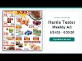 Harris Teeter Weekly Ad 26 - 26 Best Deals