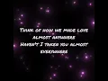 Just in Case - Jaheim (Lyric Video)