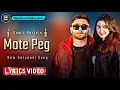 Download Lagu Mote Peg (Lyrics Video) - Sumit Parta | Isha Sharma | New Haryanvi Song | Hip Hop Production
