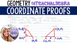 Geometry - Coordinate Proofs