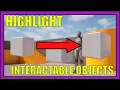 UE5 How To Highlight Any Interactable Object