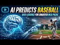 How AI Models Predict Baseball Games The Data Science Behind Smarter MLB Picks