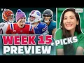 Week 15 and Picks for EVERY Game The Mina Kimes Show featuring Lenny