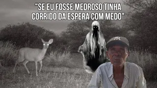 Eu escutei uma voz esquisita enquanto esperava o veado #caçada #assombração #sertão