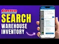 How To Search Warehouse Inventory On Costco App
