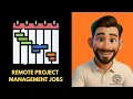 Remote Project Management Jobs