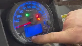 How To Reset Wrench Light On Dash Cluster Polaris RZR Ranger 1000 900 800 570