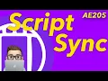 AE205 - Intro to Avid ScriptSync