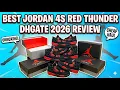 BEST 1 1 Jordan 4 Red Thunder FROM DHGATE REVIEW BEST DHGATE Jordan 4 REVIEW