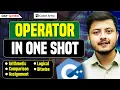 Lecture 10 Operators in C with implementation