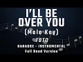Lagu I'LL BE OVER YOU - MALE KEY - FULL BAND KARAOKE - INSTRUMENTAL - TOTO