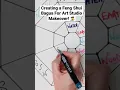 Creating a Feng Shui Bagua For Art Studio Makeover