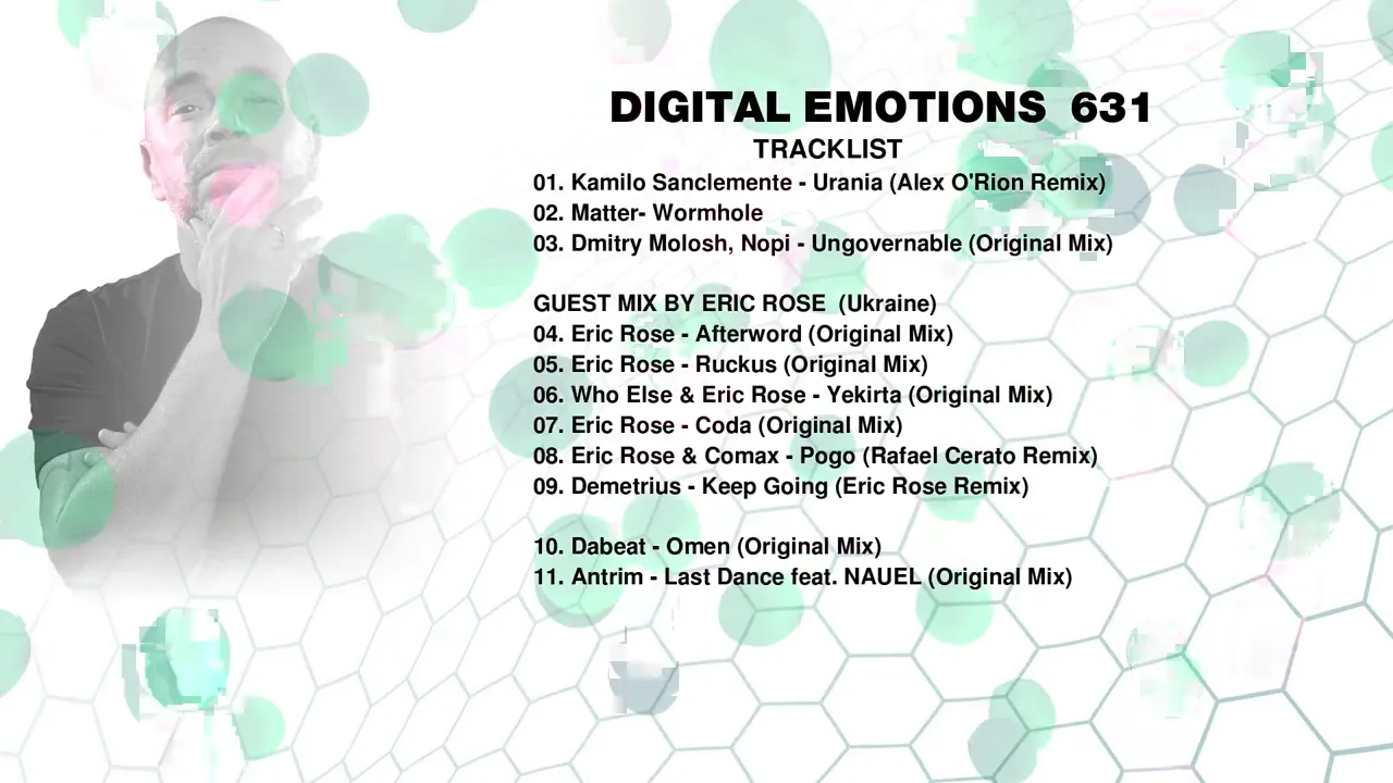 FONAREV - Digital Emotions # 631 | Guest Mix by Eric Rose (Ukraine)
