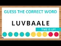 Guess the Correct Word Unscramble in Record Time 8 Letters Agent Quiz