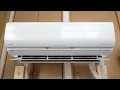 Lagu 【MEGADAN SHIROKUMAKUN】Hitachi Mini-Split Air Conditioner Indoor Unit RAS-EK25M2 Appearance , Running