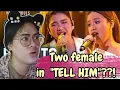 Lagu Filipino Reaction- Tiara X Anggi • TELL HIM • Indonesian Idol 2021 • MANTAP!! #reactionvideo