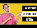 Do While Loop in JavaScript JavaScript Course in Urdu