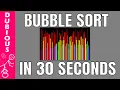 Bubble Sort A Rainbow In 30 Seconds