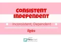 Consistent independent dependent inconsistent Linear systems