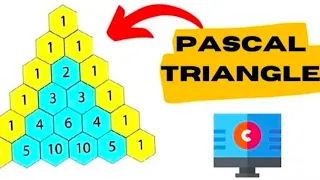 Printing Pascals Triangle Using C Language Programming Web Coding Tech