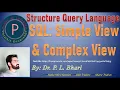 51 SQL Simple View Complex View