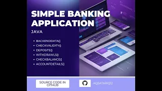 Java Banking Application Project for Beginners