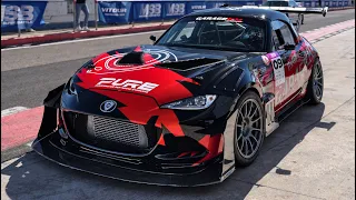 Onboard a 500whp 2-Rotor 13B Turbo REW swapped Mazda ND Miata full-blown track-car!