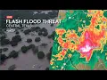 LIVE Tracking Flash Flooding across Central Texas - Live Radar