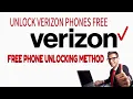 Unlock Verizon Phone to any Carrier