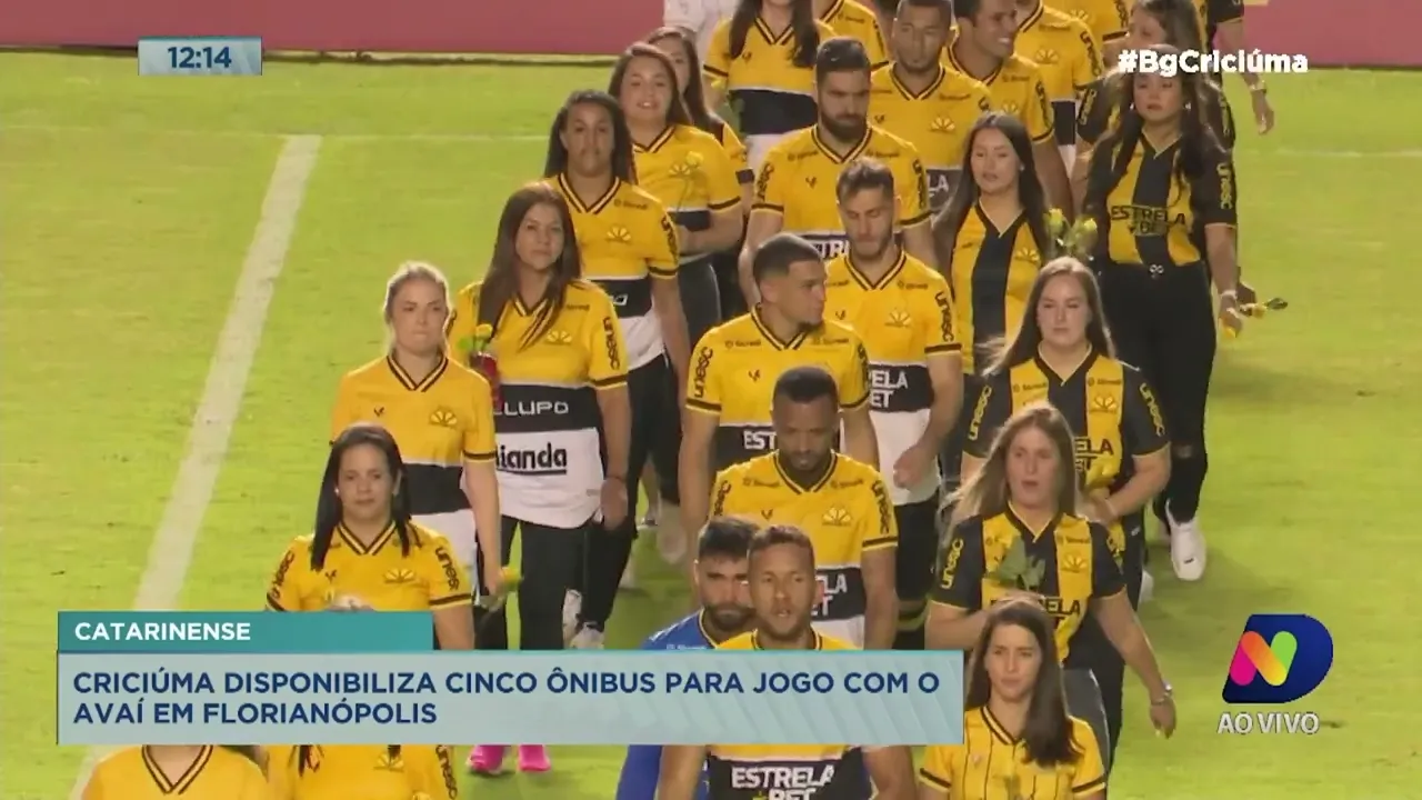 Tigre disponibiliza cinco ônibus para levar a torcida na partida contra o Avaí pelo Catarinense