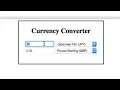 Currency Conversion Application - Part 2 From JSON course on Udemy