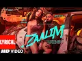 Download Lagu ZAALIM (Lyrical Video): Badshah, Nora Fatehi | Payal Dev | Abderafia El Abdioui | Bhushan K