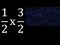 times multiplication of fractions x