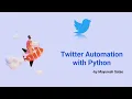 Login To Twitter Python Automation Selenium Mayuresh Satao