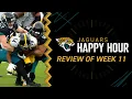 Review of Week 11 Jaguars Happy Hour
