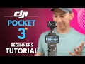 DJI OSMO POCKET 3 Tutorial Beginners Guide and How to Use
