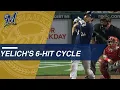 Christian Yelich goes 6-for-6 hits for cycle