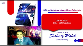 015 - SQL for Data Analysts and Data Scientists
