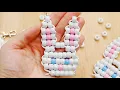 Pony Bead Bunny Pattern - Easy Pony Bead Easter Craft