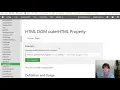 The outerHTML Property and the insertAdjacentHTML method