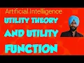 Utility Theory Utility Function Artificial intelligence
