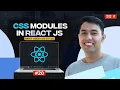 CSS Modules in React Scoped and Reusable Styles React Tutorial in Hindi