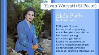 Download Yayah Waryati (Si Pecut) - Ékék Paéh MP3