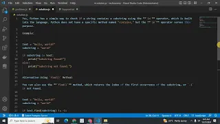 How to Check if a String Contains a Substring in Python