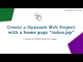 Part-1 Java Web Application in Eclipse