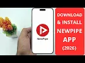 How to Download Install NewPipe App 2026